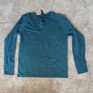 lululemon athletica Teal Long Sleeve Shirt